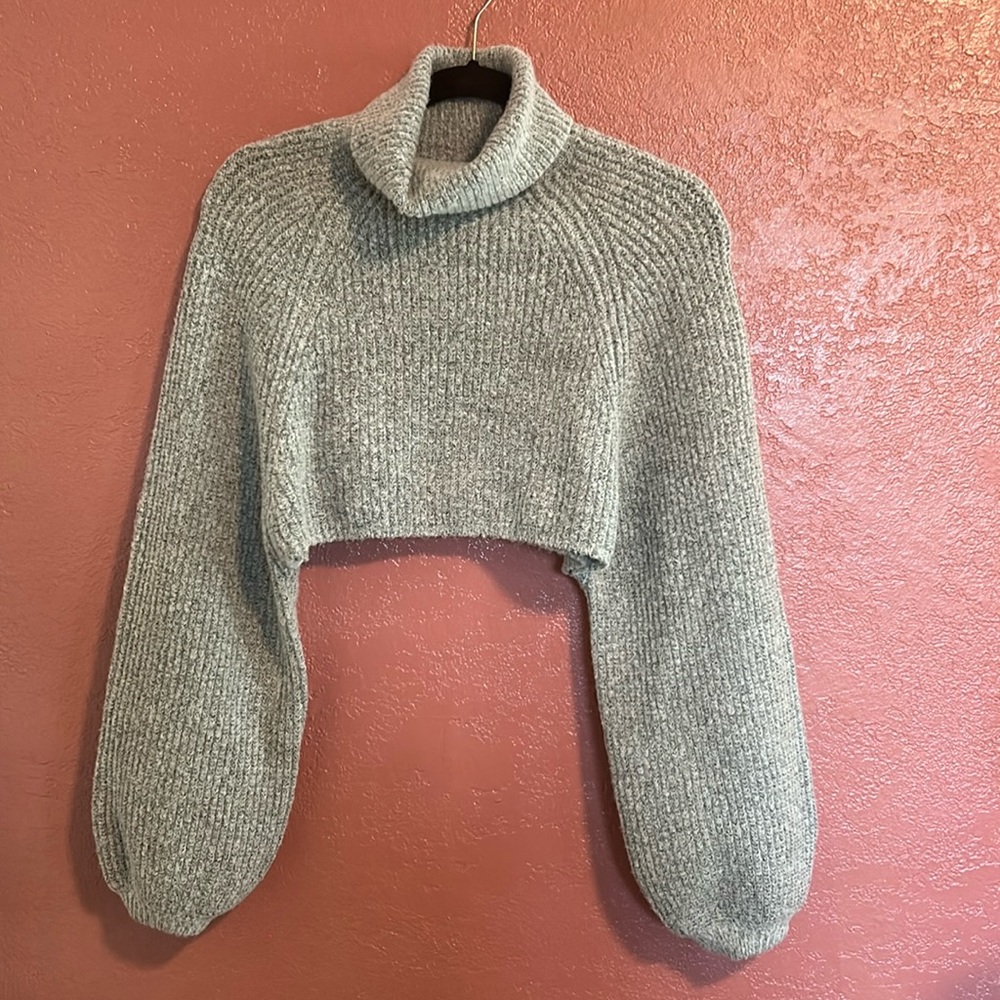 NWOT super cropped sweater